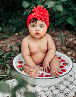 Lilly - Strawberry Milk Bath and Sitter Session